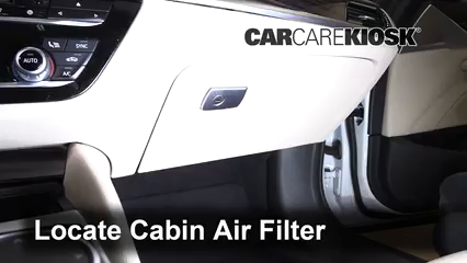 2019 BMW 530i 2.0L 4 Cyl. Turbo Air Filter (Cabin) Replace